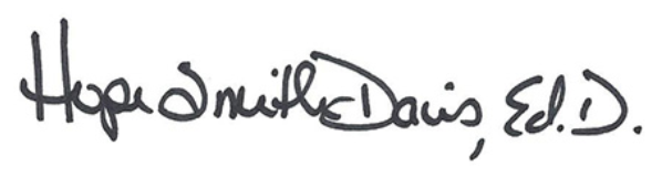 Dean Hope Smith Davis's signature