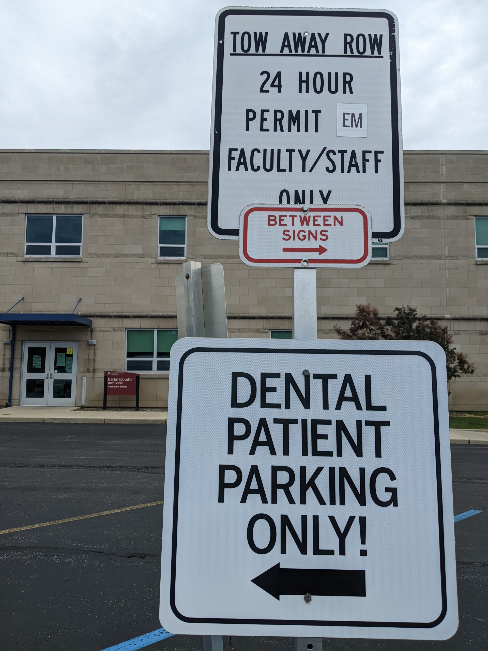 parking sign